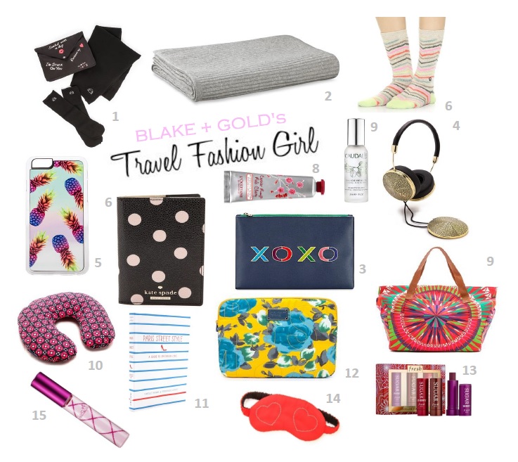 Travel Fashion Girl Essentials - Blake & Gold