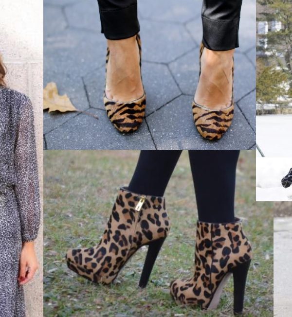 Blogger Arianna Blake of Blake and Gold in Animal Print for the Holidays